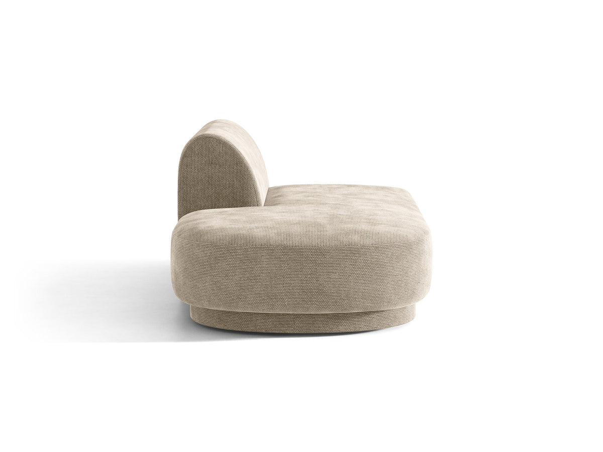 Miley Sitting Module Open links 2 Sitzer in Beige-Haga präsentiert im Onlineshop von KAQTU Design AG. Modulares Sofa ist von Micadoni