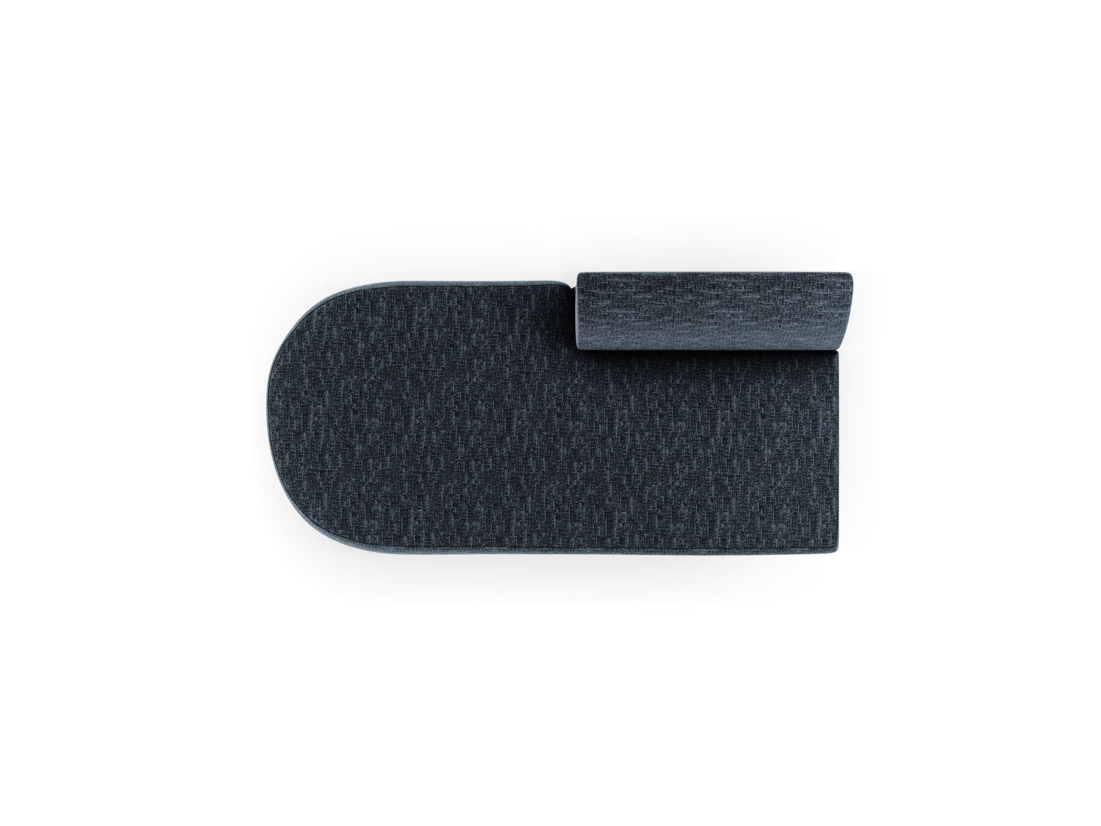 Miley Sitting Module Open links 2 Sitzer in Royal Blue präsentiert im Onlineshop von KAQTU Design AG. Modulares Sofa ist von Micadoni