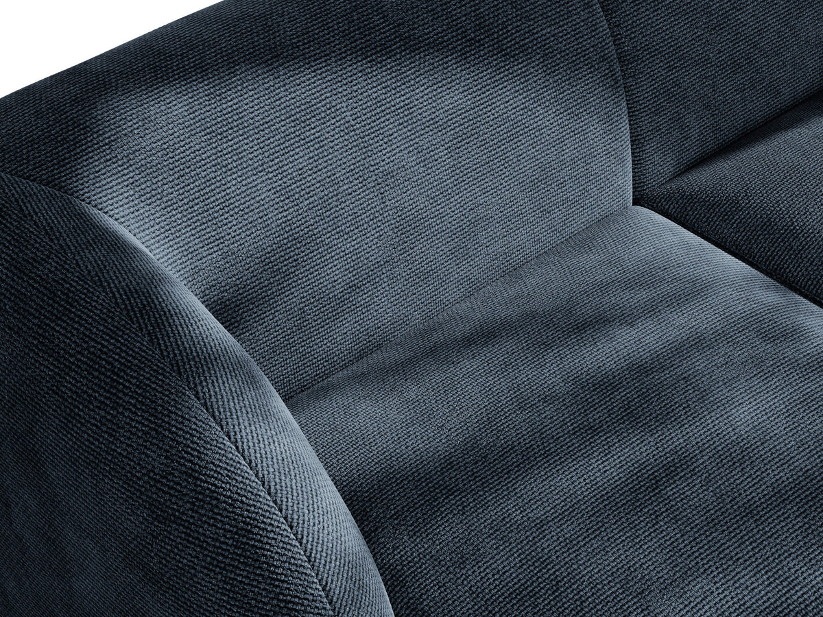 Miley Sitting Module Open links 2 Sitzer in Royal Blue-Haga präsentiert im Onlineshop von KAQTU Design AG. Modulares Sofa ist von Micadoni