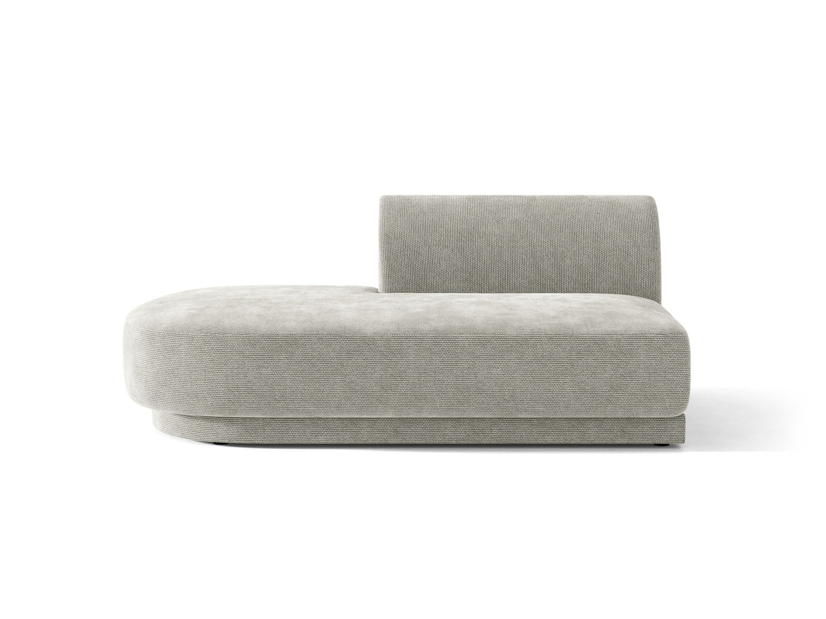 Miley Sitting Module Open links 2 Sitzer in Light Grey-Haga präsentiert im Onlineshop von KAQTU Design AG. Modulares Sofa ist von Micadoni