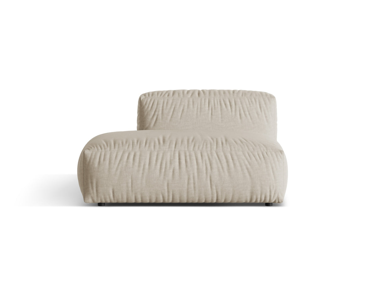 Martina Sofa links 2 Sitzer in Light Beige-Boston präsentiert im Onlineshop von KAQTU Design AG. L-Sofa links ist von Micadoni