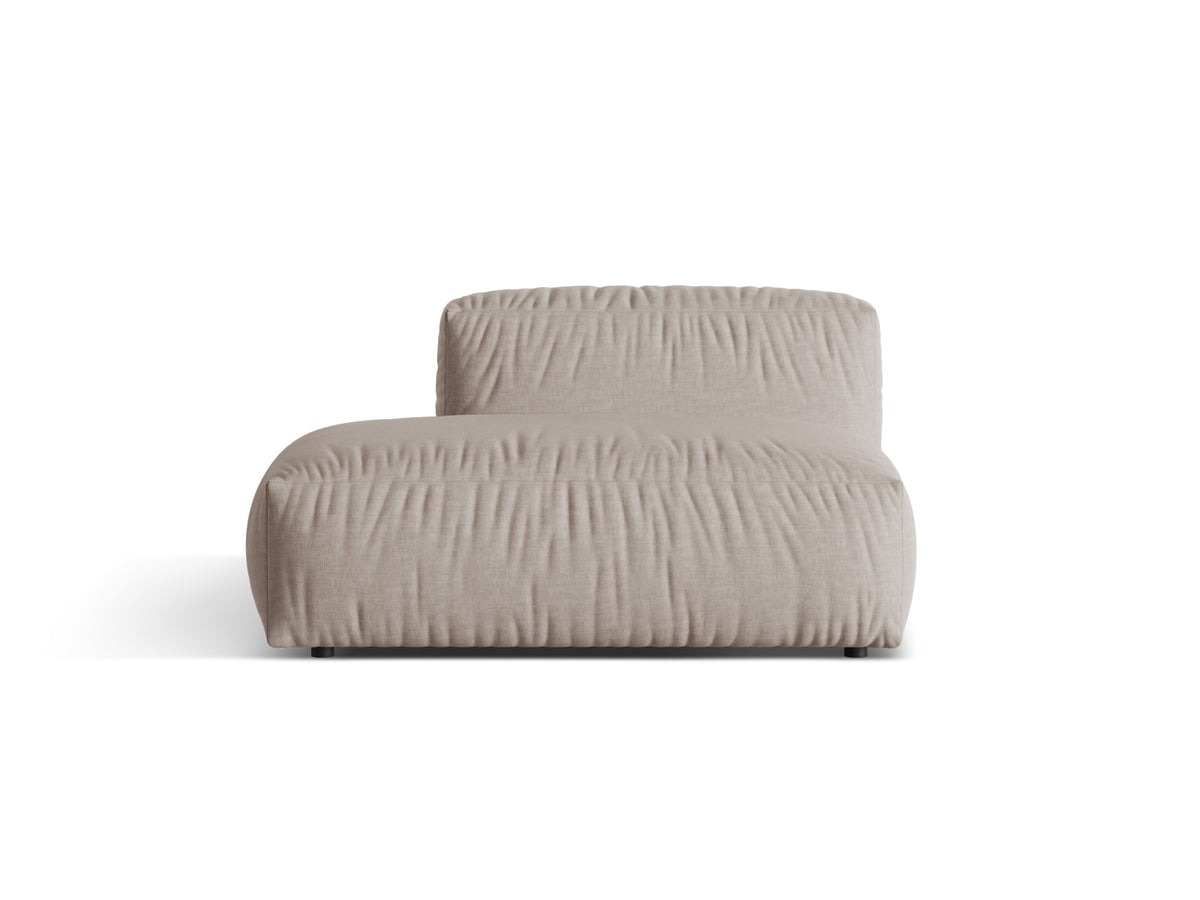 Martina Sofa links 2 Sitzer in Dark Beige-Boston präsentiert im Onlineshop von KAQTU Design AG. L-Sofa links ist von Micadoni