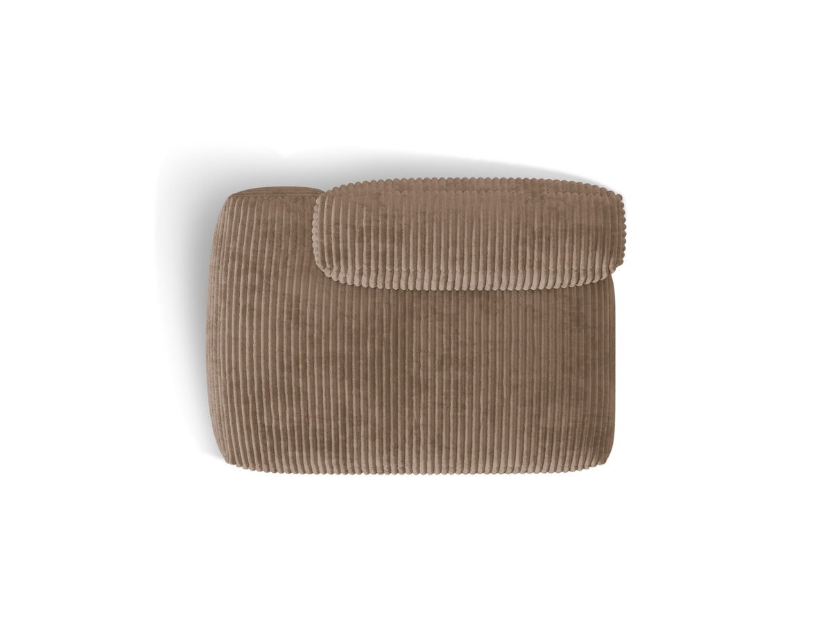 Martina Sofa links 2 Sitzer in Acorn-Tilia präsentiert im Onlineshop von KAQTU Design AG. L-Sofa links ist von Micadoni