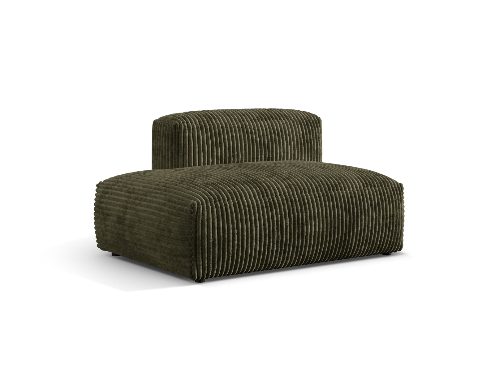 Martina Sofa links 2 Sitzer in Moss Green präsentiert im Onlineshop von KAQTU Design AG. L-Sofa links ist von Micadoni
