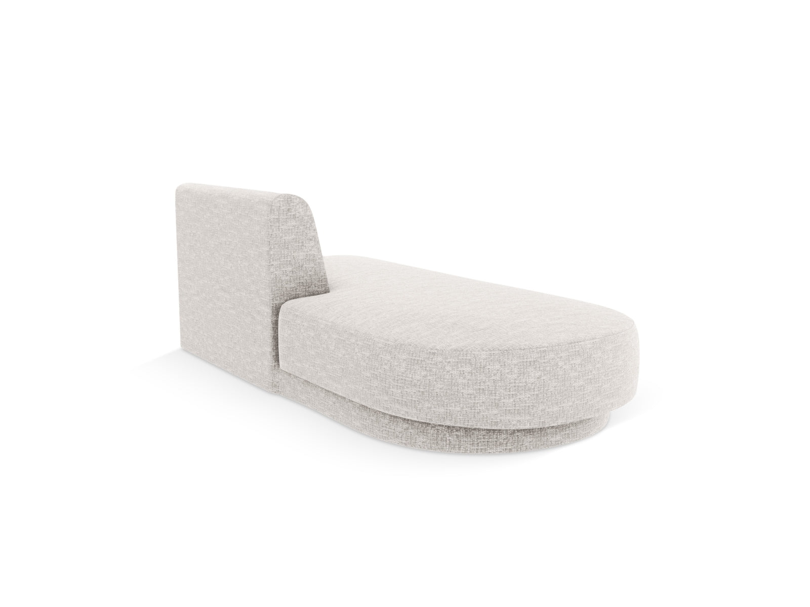 Miley Sitting Module Open links 2 Sitzer in Silver präsentiert im Onlineshop von KAQTU Design AG. Modulares Sofa ist von Micadoni