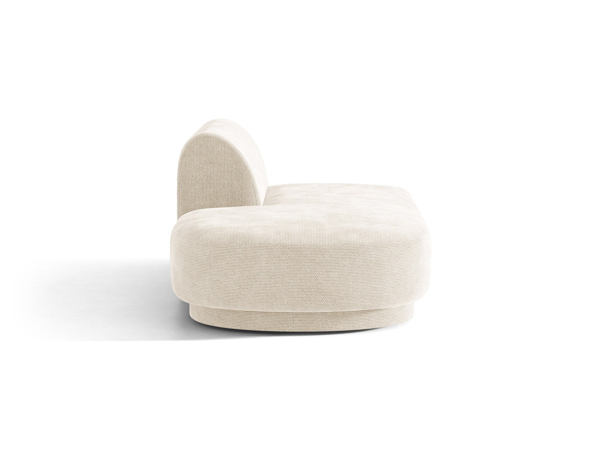 Miley Sitting Module Open links 2 Sitzer in Ivory-Eden präsentiert im Onlineshop von KAQTU Design AG. Modulares Sofa ist von Micadoni