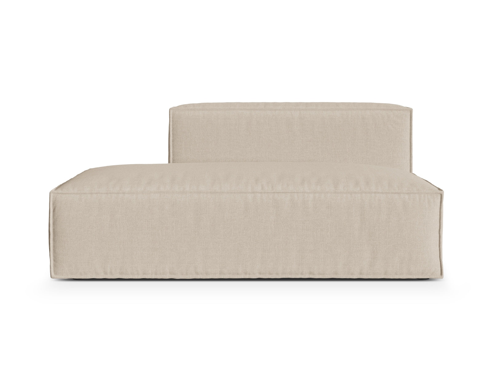 Nuria Modular Sofa links 3 Sitzer in Beige präsentiert im Onlineshop von KAQTU Design AG. Modulares Sofa ist von Micadoni