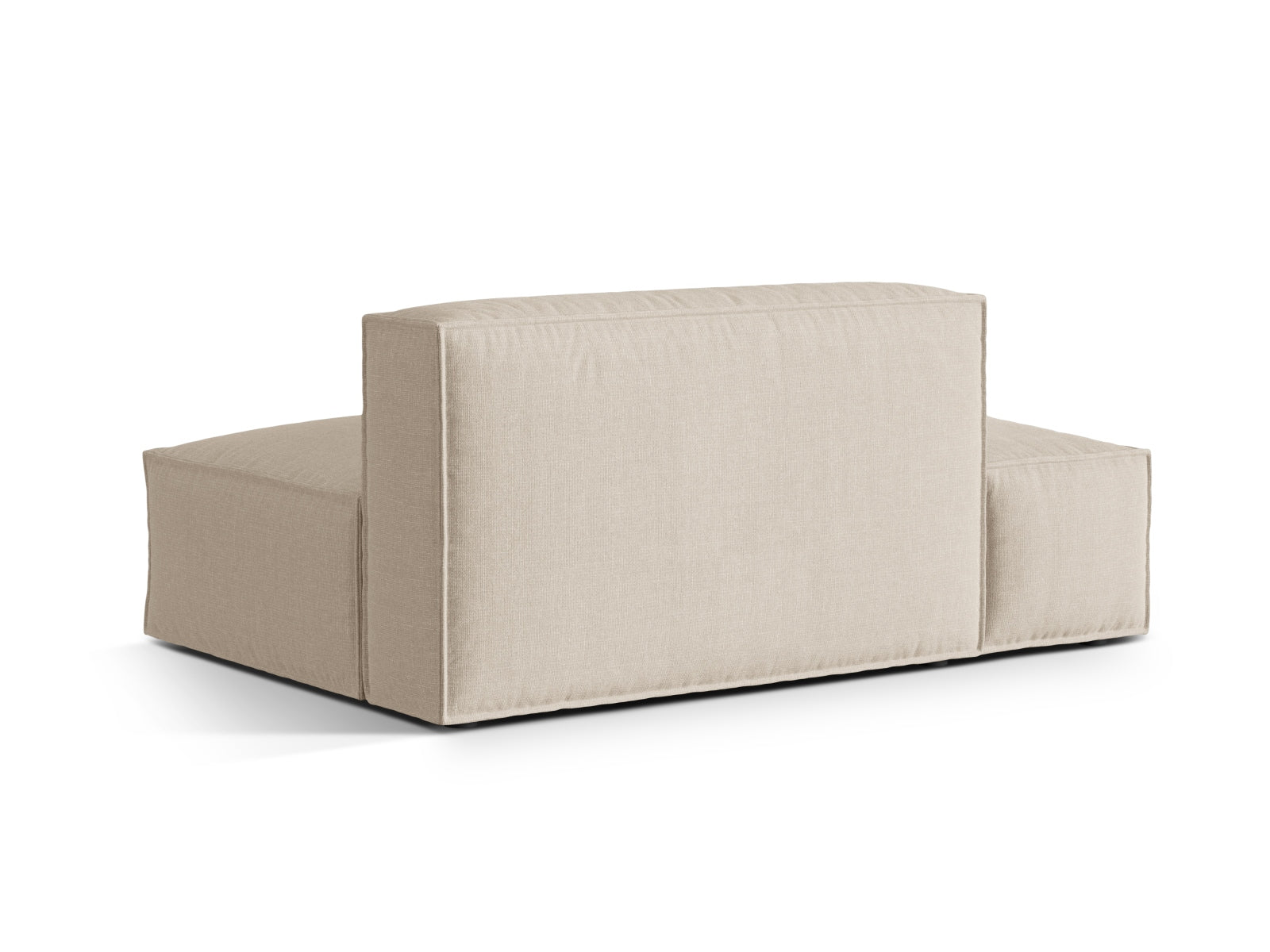 Nuria Modular Sofa links 3 Sitzer in Beige präsentiert im Onlineshop von KAQTU Design AG. Modulares Sofa ist von Micadoni