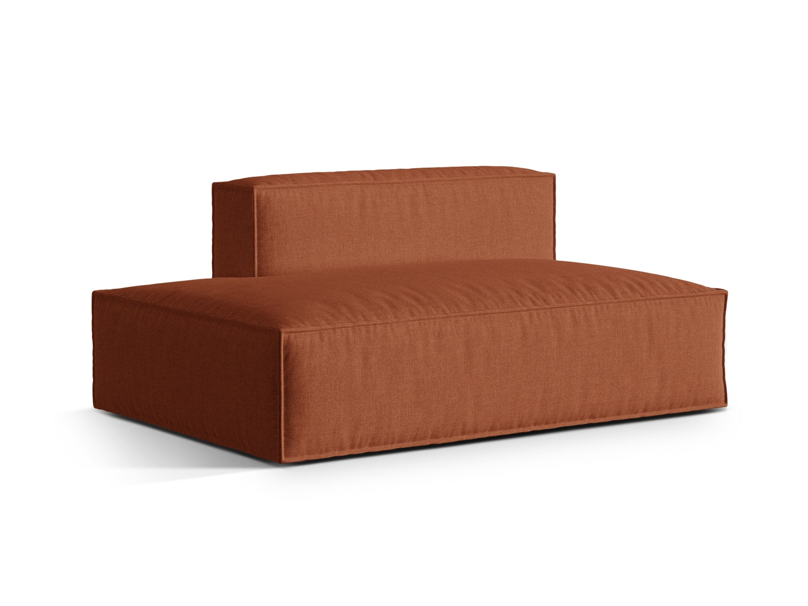 Nuria Modular Sofa links 3 Sitzer in Brick präsentiert im Onlineshop von KAQTU Design AG. Modulares Sofa ist von Micadoni