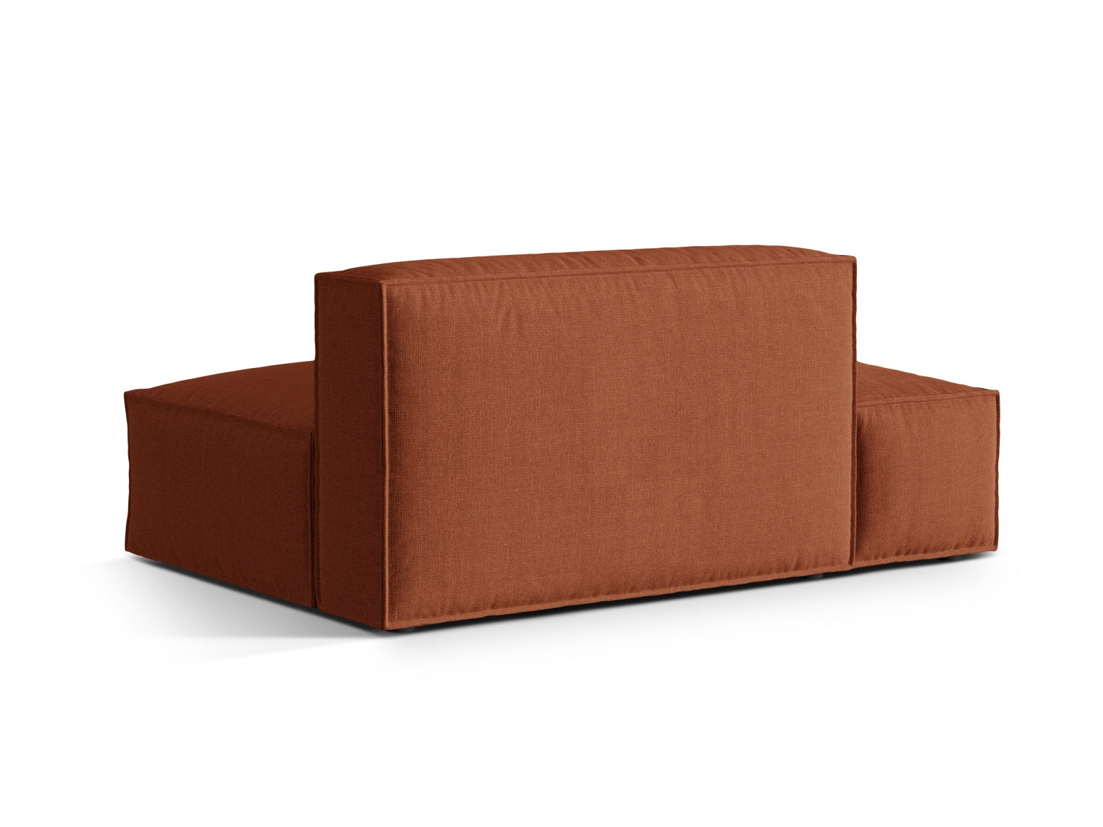 Nuria Modular Sofa links 3 Sitzer in Brick präsentiert im Onlineshop von KAQTU Design AG. Modulares Sofa ist von Micadoni