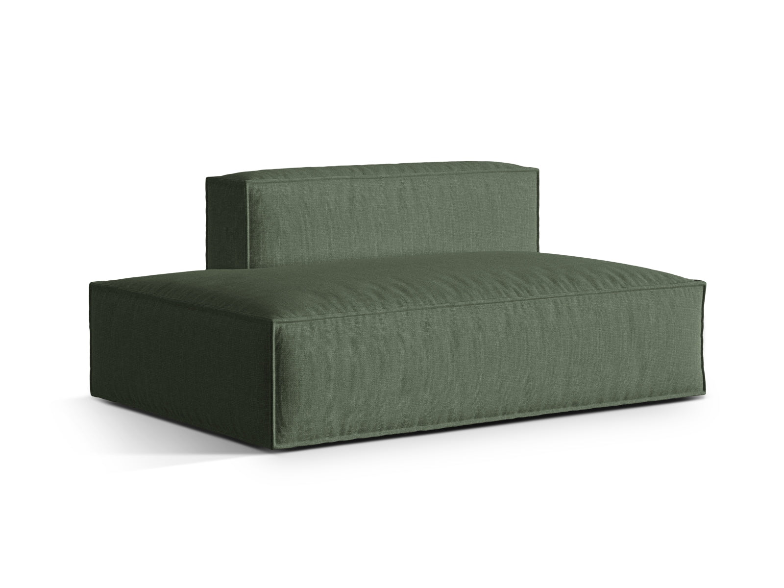 Nuria Modular Sofa links 3 Sitzer in Moss Green präsentiert im Onlineshop von KAQTU Design AG. Modulares Sofa ist von Micadoni