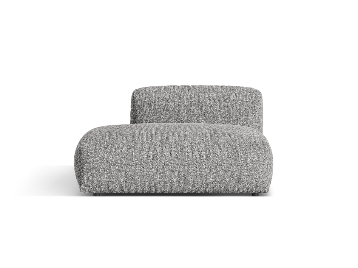2-Sitzer Sofaelement links Martina in Graphite-Monet präsentiert im Onlineshop von KAQTU Design AG. Modulares Sofa ist von Micadoni