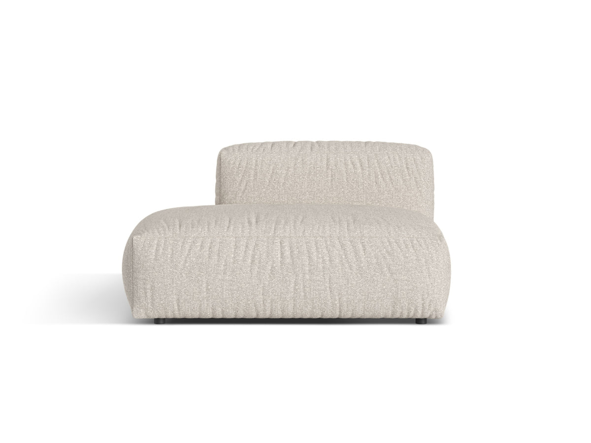2-Sitzer Sofaelement links Martina in Beige-Monet präsentiert im Onlineshop von KAQTU Design AG. Modulares Sofa ist von Micadoni