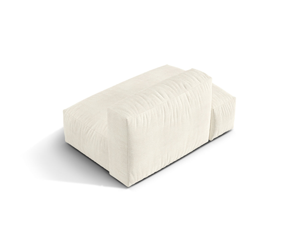 2-Sitzer Sofaelement links Martina in Ivory-Monet präsentiert im Onlineshop von KAQTU Design AG. Modulares Sofa ist von Micadoni