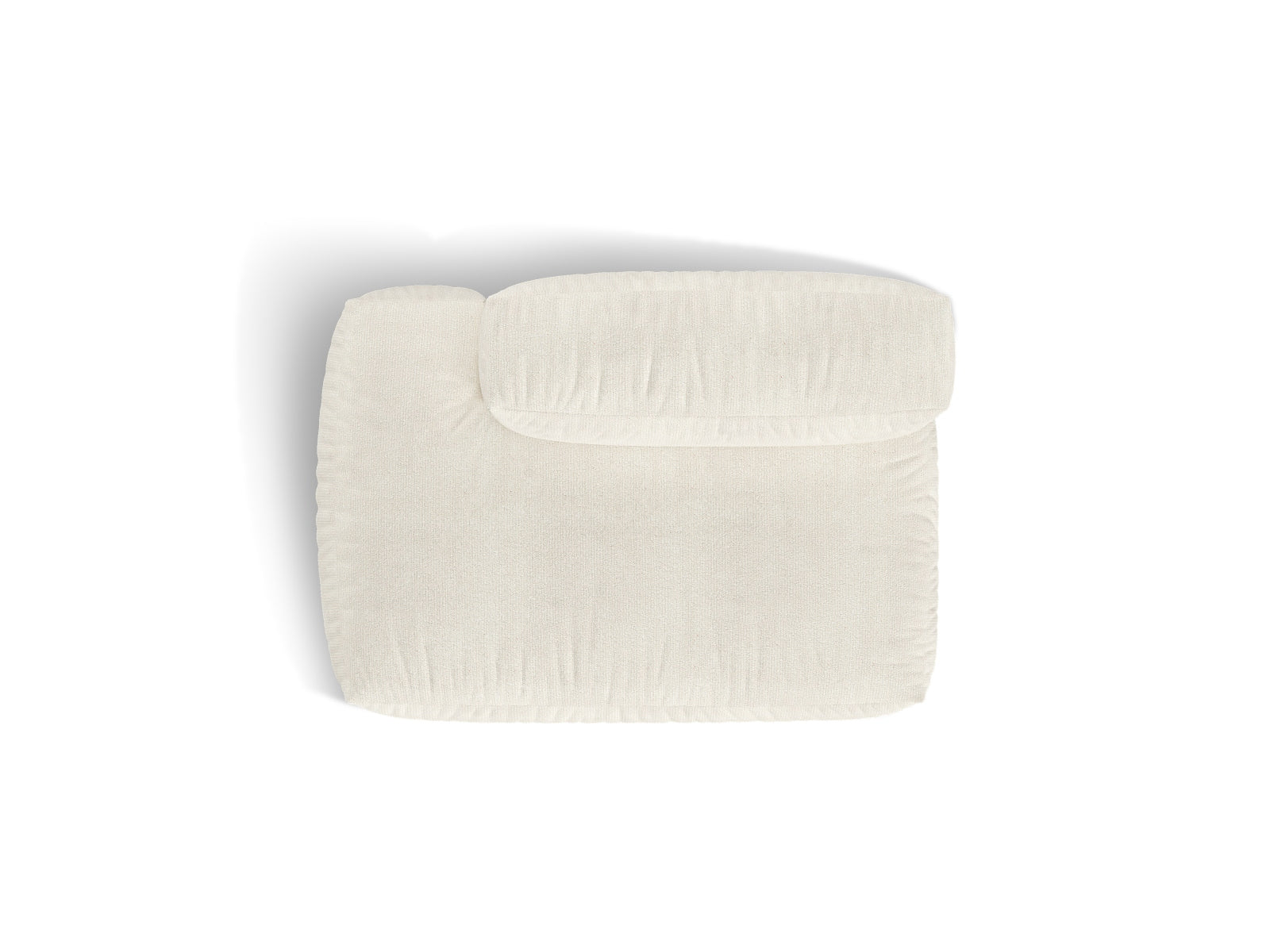 Modulares 2-Sitzer Sofaelement links Martina in Ivory-Monet, perfekt für moderne Wohnräume und individuelle Gestaltungsmöglichkeiten.