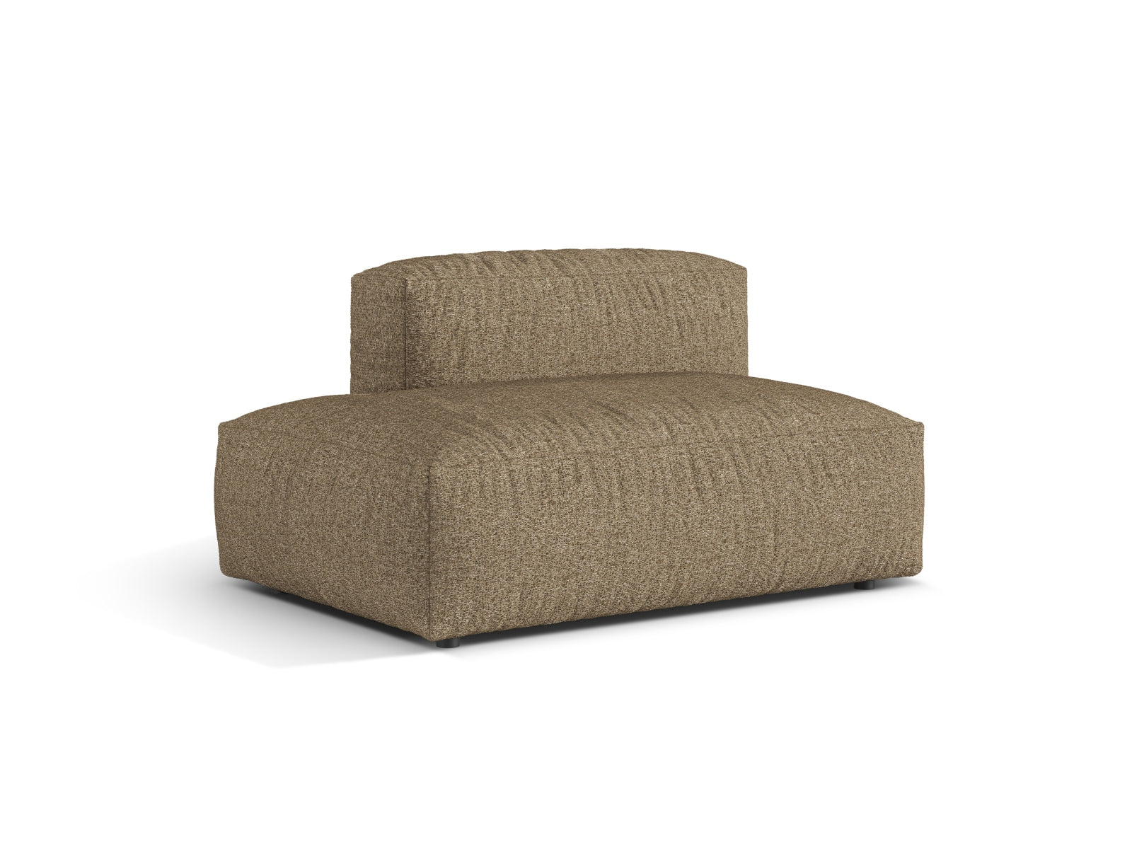 Elegantes 2-Sitzer Sofaelement links Martina in stilvollem Cappuccino, ideal für individuelle Wohnkonzepte und gemütliche Sitzgelegenheiten.