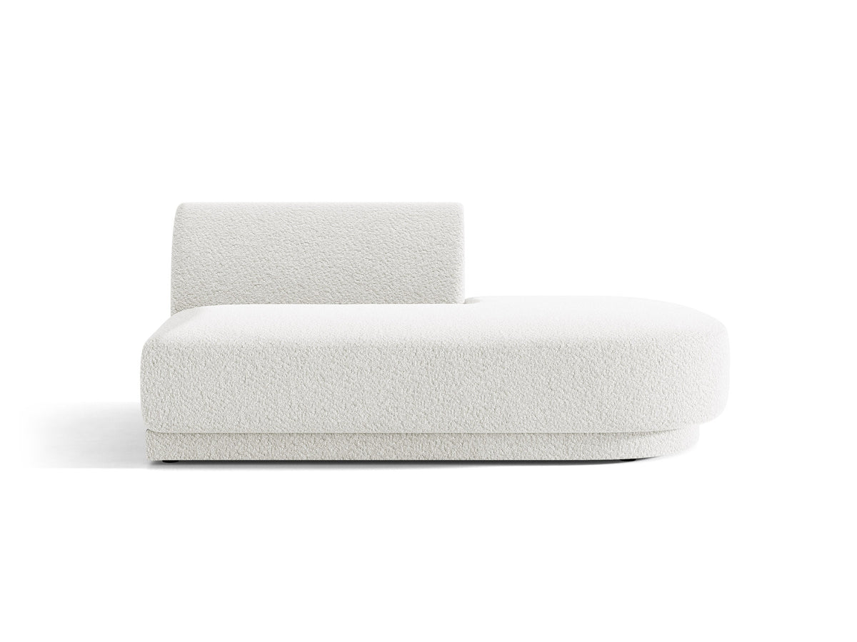 Miley Sitting Module Open rechts 2 Sitzer in White-Baloo präsentiert im Onlineshop von KAQTU Design AG. Modulares Sofa ist von Micadoni