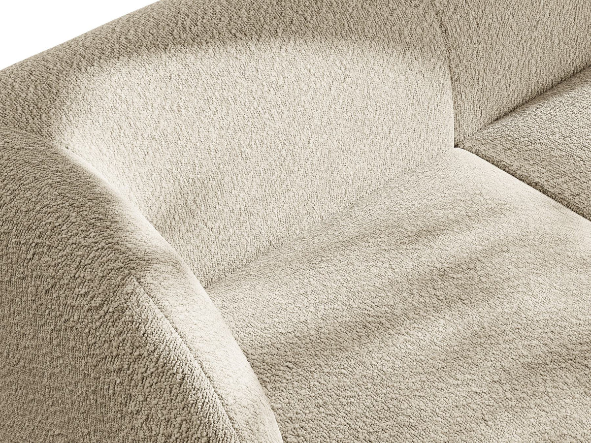 Miley Sitting Module Open rechts 2 Sitzer in Beige-Baloo präsentiert im Onlineshop von KAQTU Design AG. Modulares Sofa ist von Micadoni
