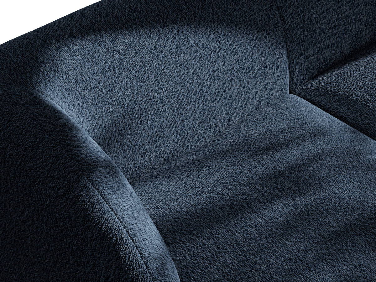 Miley Sitting Module Open rechts 2 Sitzer in Dark Blue-Baloo präsentiert im Onlineshop von KAQTU Design AG. Modulares Sofa ist von Micadoni