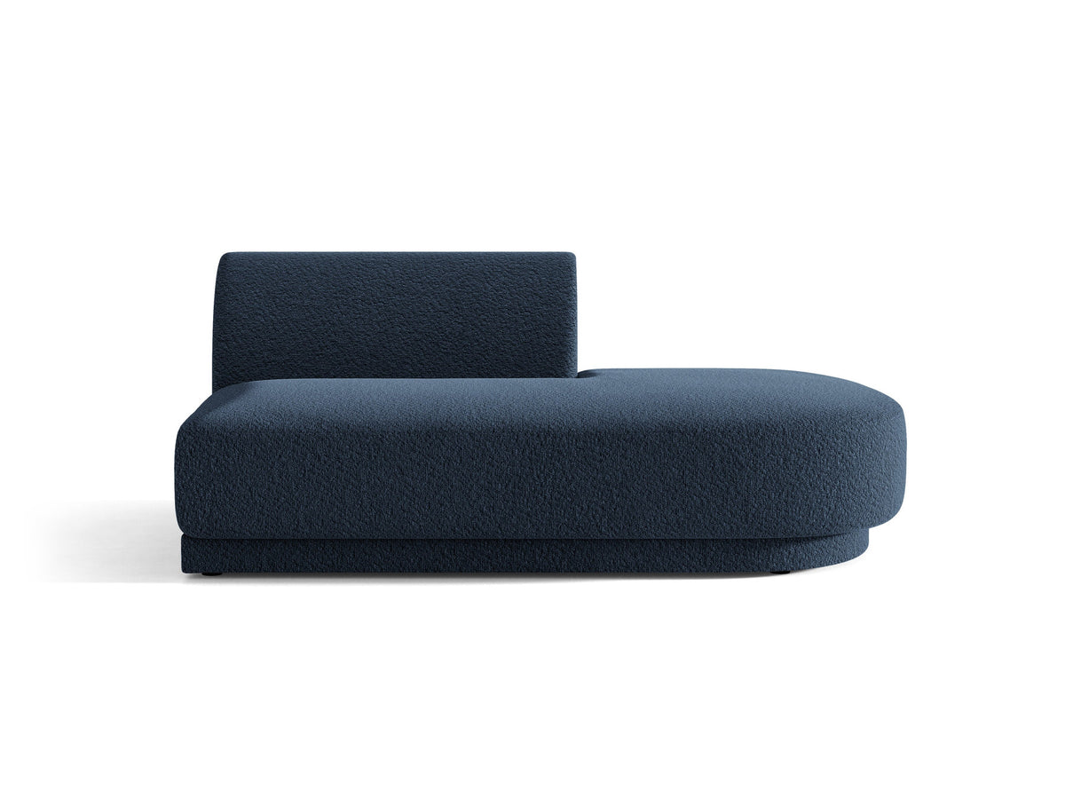 Miley Sitting Module Open rechts 2 Sitzer in Dark Blue-Baloo präsentiert im Onlineshop von KAQTU Design AG. Modulares Sofa ist von Micadoni