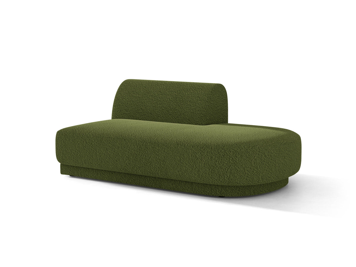 Miley Sitting Module Open rechts 2 Sitzer in Dark Olive Green-Baloo präsentiert im Onlineshop von KAQTU Design AG. Modulares Sofa ist von Micadoni