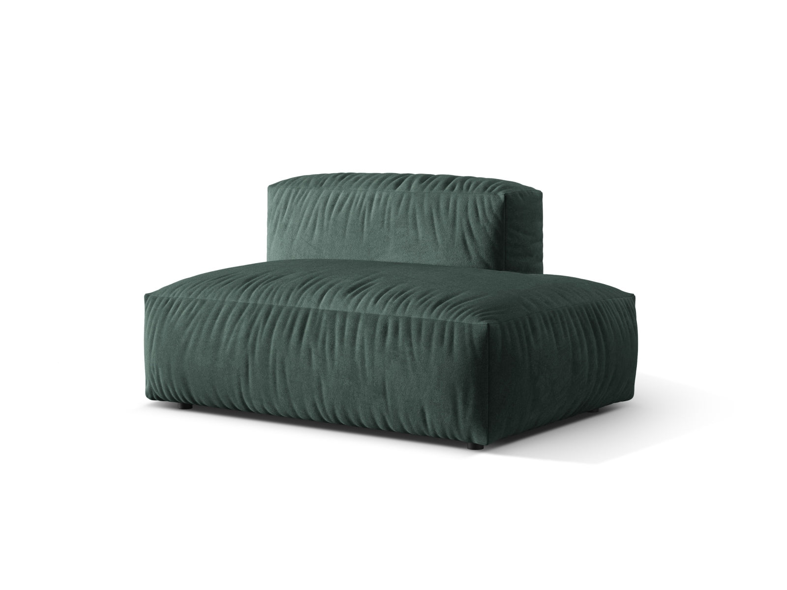 Martina Sofa rechts 2 Sitzer in Petrol präsentiert im Onlineshop von KAQTU Design AG. L-Sofa rechts ist von Micadoni