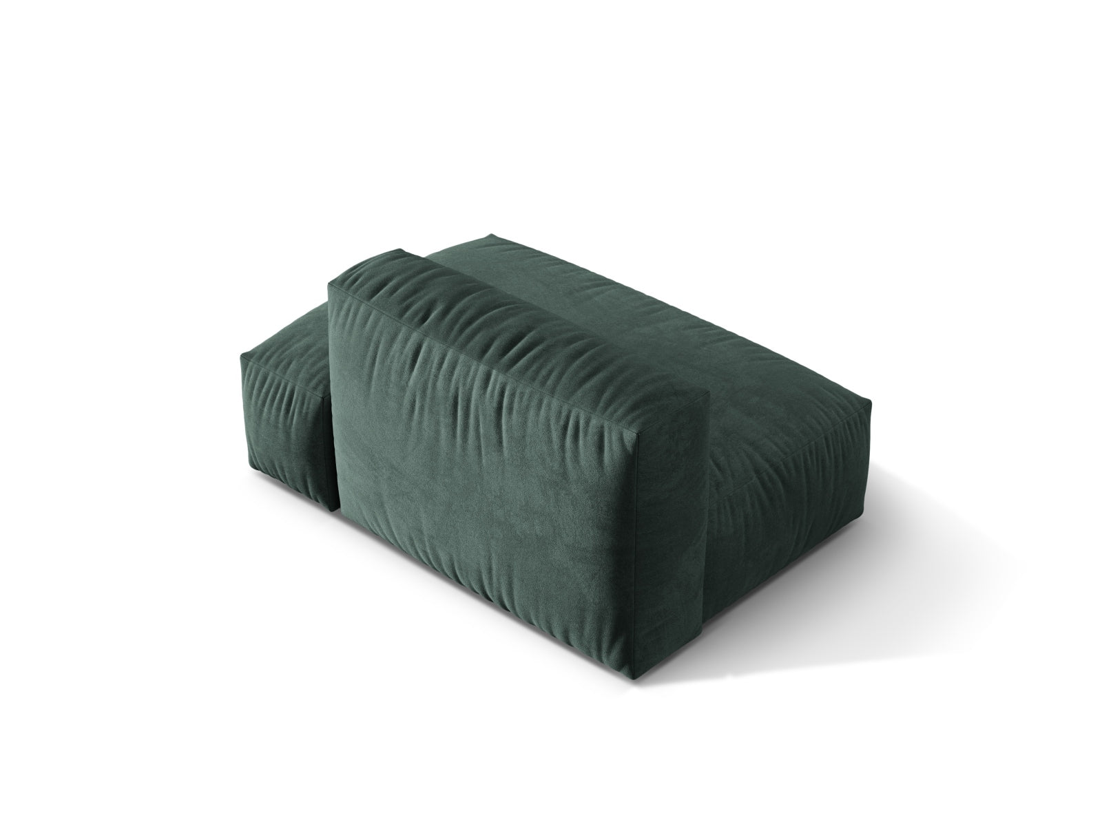 Martina Sofa rechts 2 Sitzer in Petrol präsentiert im Onlineshop von KAQTU Design AG. L-Sofa rechts ist von Micadoni