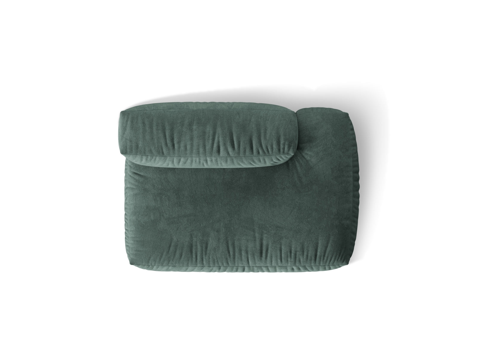Martina Sofa rechts 2 Sitzer in Petrol präsentiert im Onlineshop von KAQTU Design AG. L-Sofa rechts ist von Micadoni