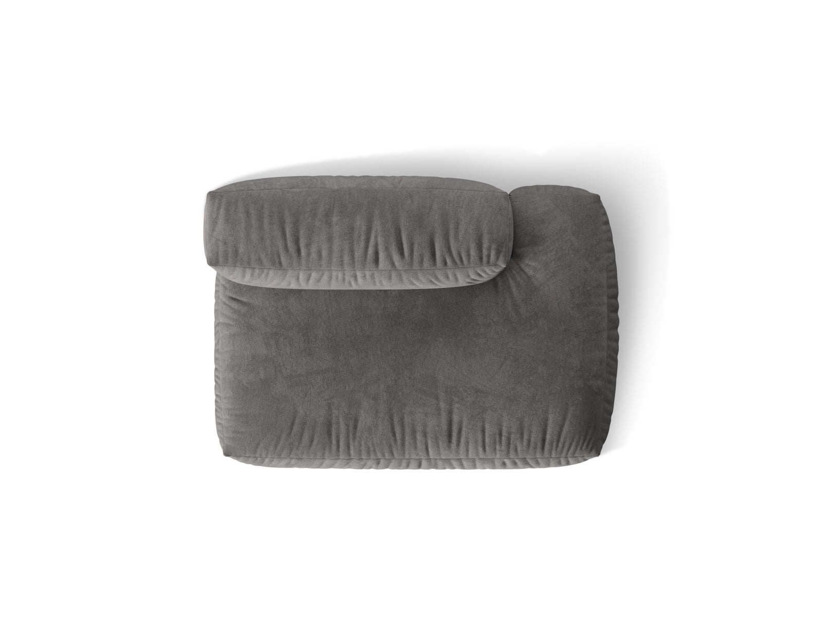 Martina Sofa rechts 2 Sitzer in Grey präsentiert im Onlineshop von KAQTU Design AG. L-Sofa rechts ist von Micadoni