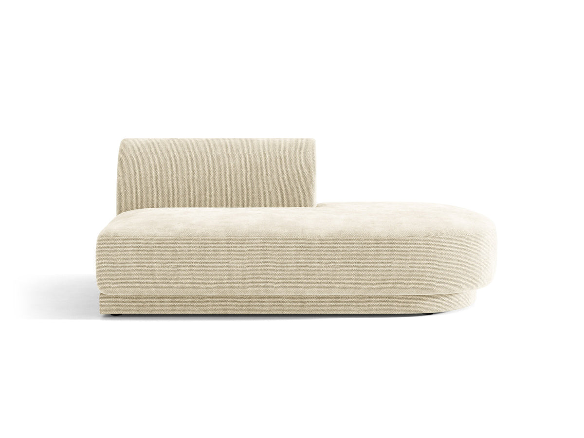 Miley Sitting Module Open rechts 2 Sitzer in Light Beige-Haga präsentiert im Onlineshop von KAQTU Design AG. Modulares Sofa ist von Micadoni