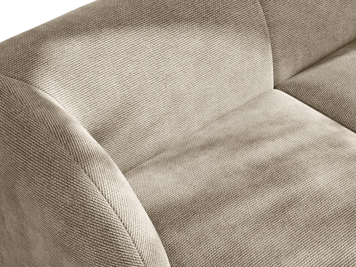 Miley Sitting Module Open rechts 2 Sitzer in Beige-Haga präsentiert im Onlineshop von KAQTU Design AG. Modulares Sofa ist von Micadoni