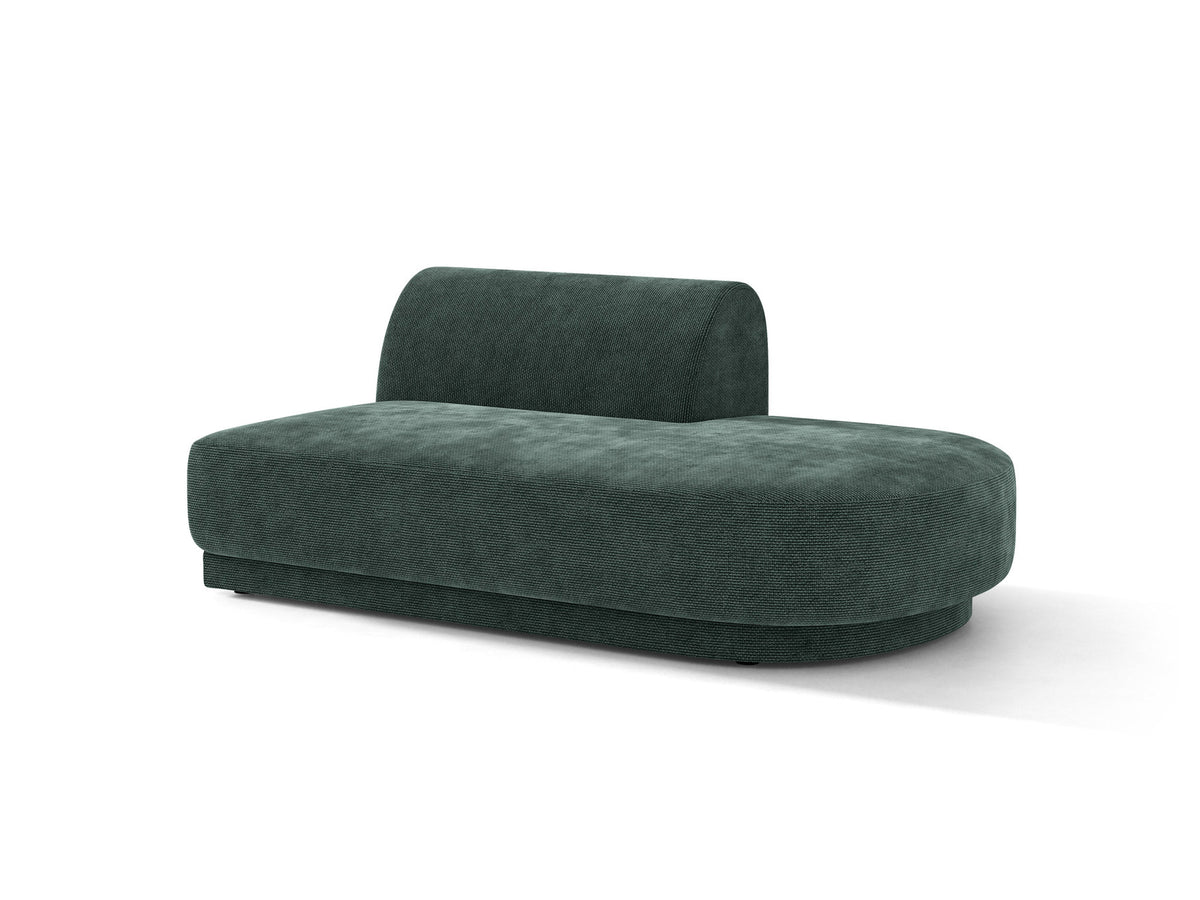 Miley Sitting Module Open rechts 2 Sitzer in Petrol-Haga präsentiert im Onlineshop von KAQTU Design AG. Modulares Sofa ist von Micadoni
