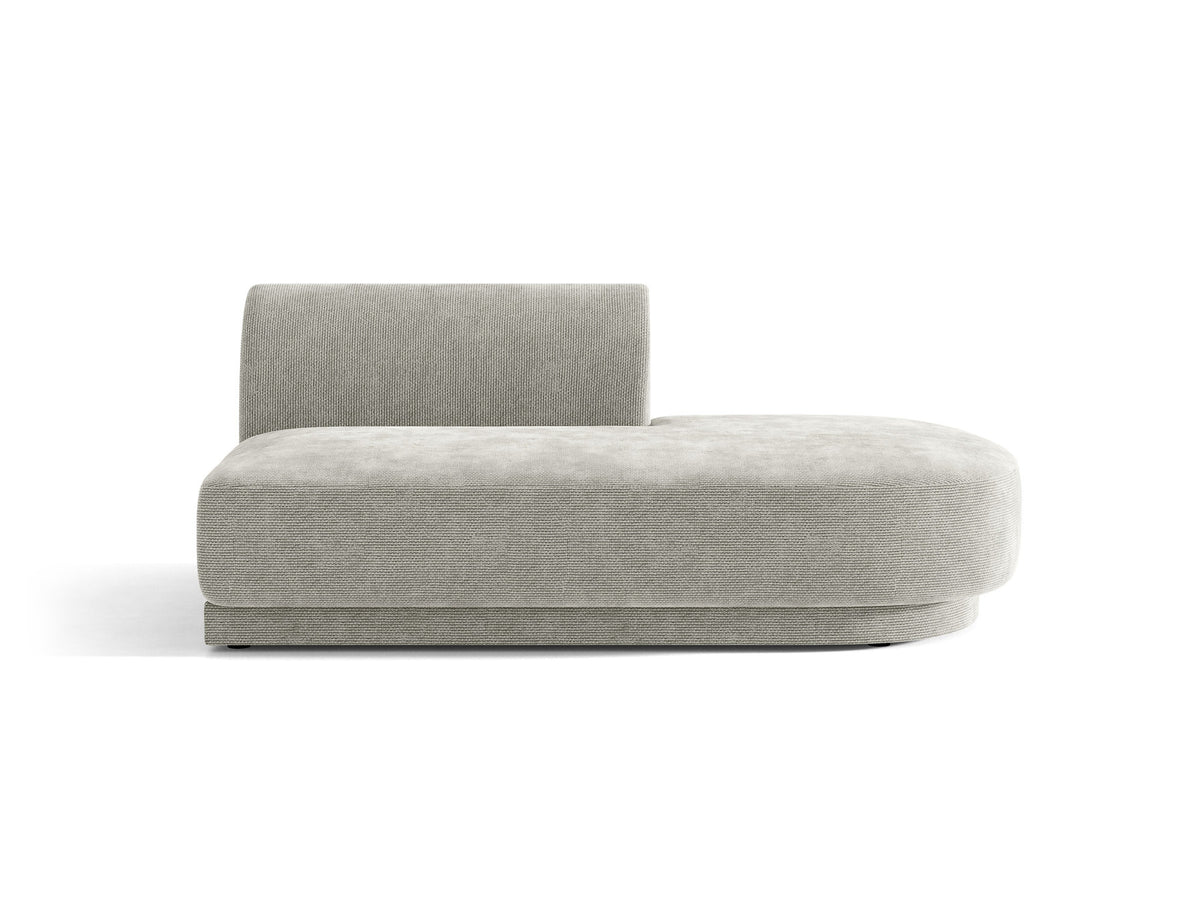 Miley Sitting Module Open rechts 2 Sitzer in Light Grey-Haga präsentiert im Onlineshop von KAQTU Design AG. Modulares Sofa ist von Micadoni