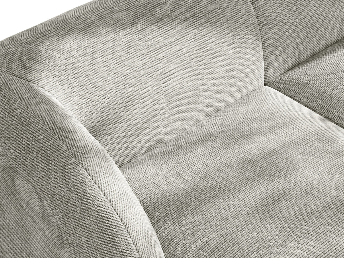 Miley Sitting Module Open rechts 2 Sitzer in Light Grey-Haga präsentiert im Onlineshop von KAQTU Design AG. Modulares Sofa ist von Micadoni