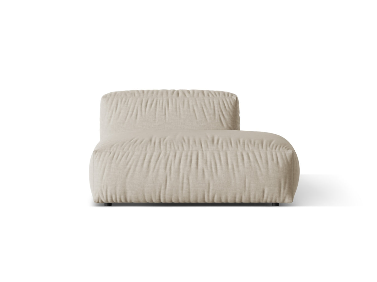 Martina Sofa rechts 2 Sitzer in Light Beige-Boston präsentiert im Onlineshop von KAQTU Design AG. L-Sofa rechts ist von Micadoni