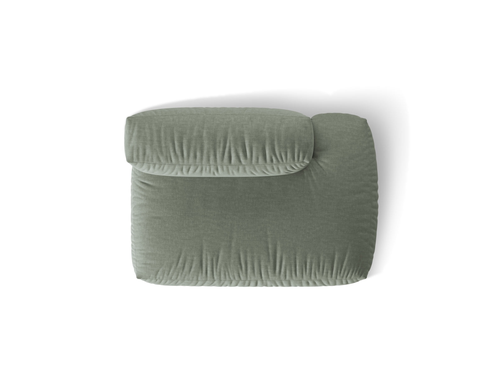Martina Sofa rechts 2 Sitzer in Moss Green präsentiert im Onlineshop von KAQTU Design AG. L-Sofa rechts ist von Micadoni