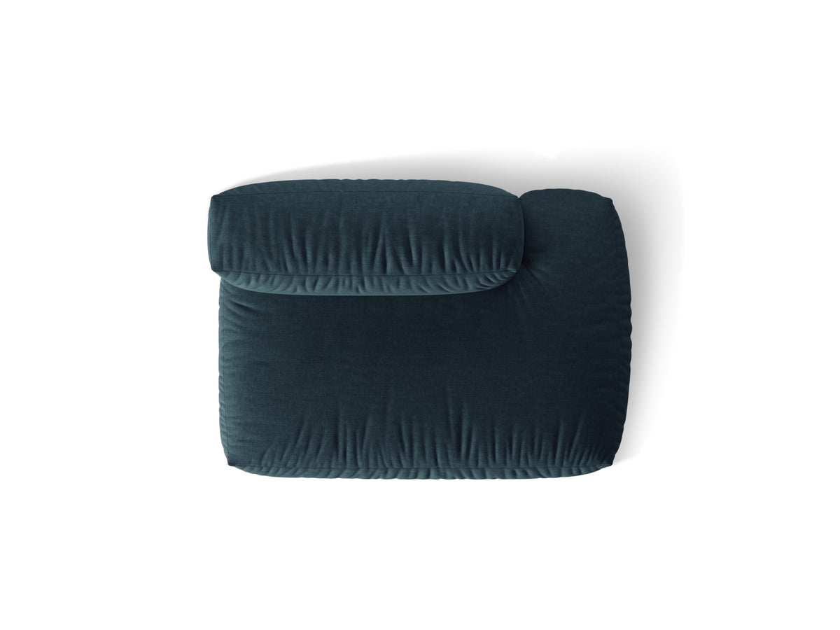 Martina Sofa rechts 2 Sitzer in Blue Jeans-Boston präsentiert im Onlineshop von KAQTU Design AG. L-Sofa rechts ist von Micadoni