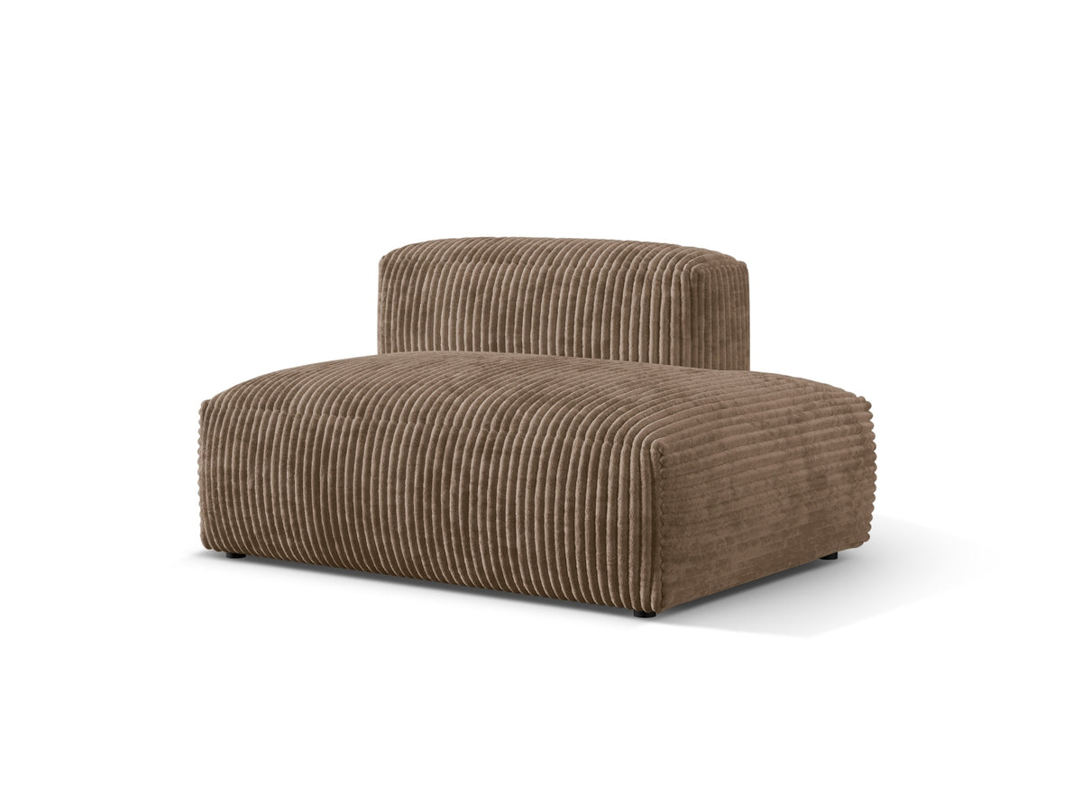 Martina Sofa rechts 2 Sitzer in Acorn-Tilia präsentiert im Onlineshop von KAQTU Design AG. L-Sofa rechts ist von Micadoni