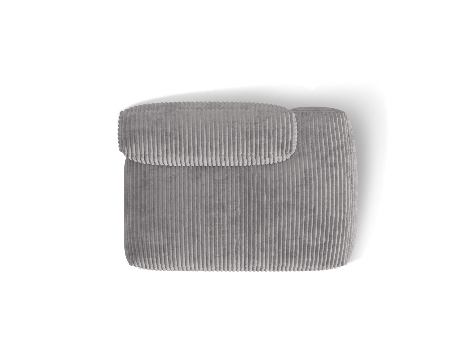 Martina Sofa rechts 2 Sitzer in Light Grey präsentiert im Onlineshop von KAQTU Design AG. L-Sofa rechts ist von Micadoni