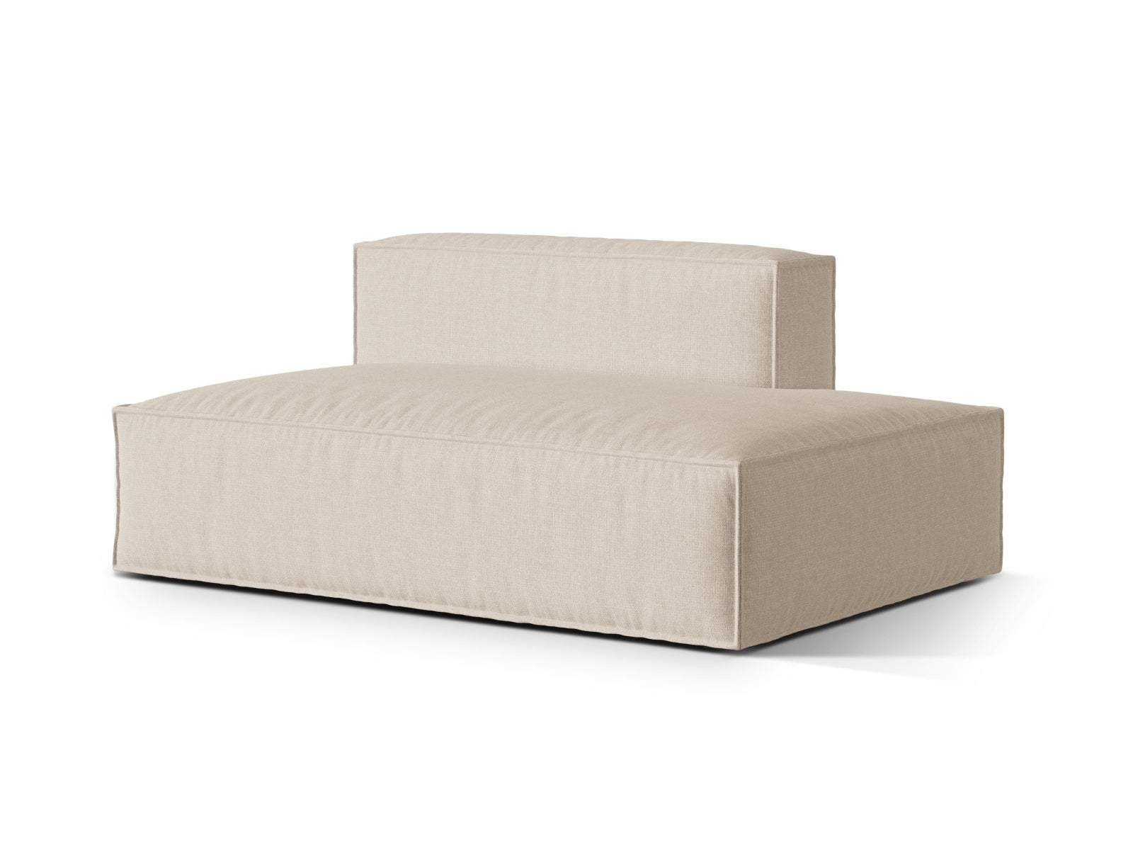 Nuria Modular Sofa rechts 3 Sitzer in Beige präsentiert im Onlineshop von KAQTU Design AG. Modulares Sofa ist von Micadoni