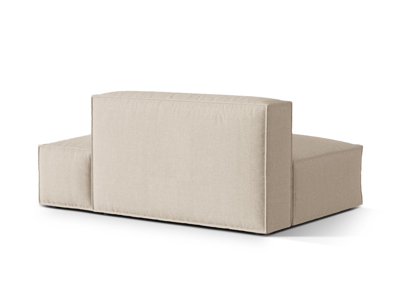 Nuria Modular Sofa rechts 3 Sitzer in Beige präsentiert im Onlineshop von KAQTU Design AG. Modulares Sofa ist von Micadoni