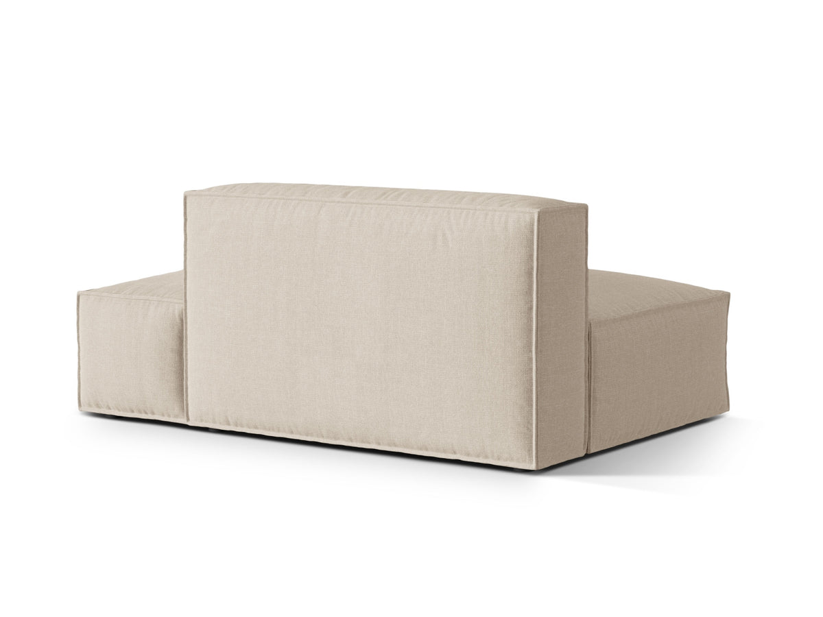 3-Sitzer Modular Sofa Open end rechts Nuria in Beige-Liberty präsentiert im Onlineshop von KAQTU Design AG. 3er Sofa ist von Micadoni