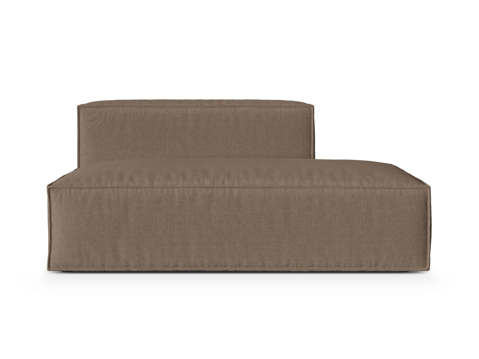 Nuria Modular Sofa rechts 3 Sitzer in Cappuccino präsentiert im Onlineshop von KAQTU Design AG. Modulares Sofa ist von Micadoni