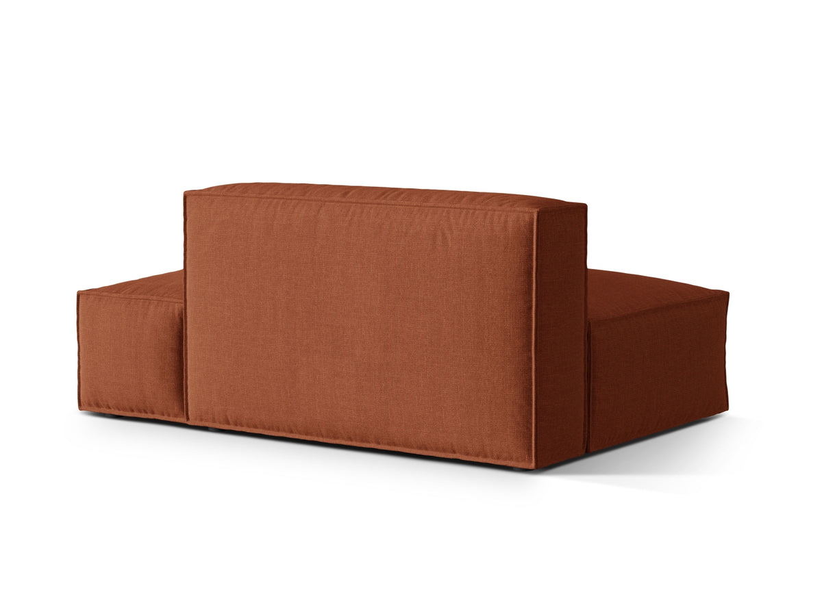3-Sitzer Modular Sofa Open end rechts Nuria in Brick-Liberty präsentiert im Onlineshop von KAQTU Design AG. 3er Sofa ist von Micadoni