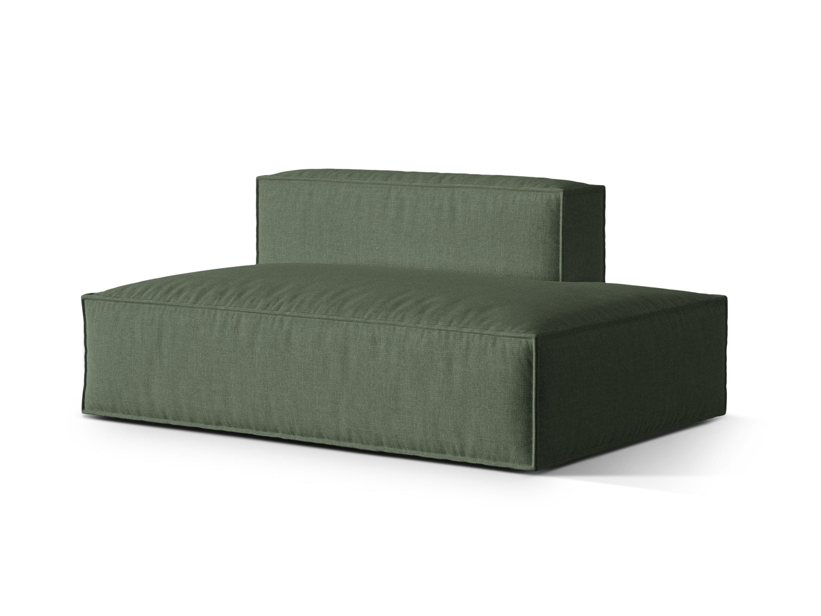 Nuria Modular Sofa rechts 3 Sitzer in Moss Green präsentiert im Onlineshop von KAQTU Design AG. Modulares Sofa ist von Micadoni