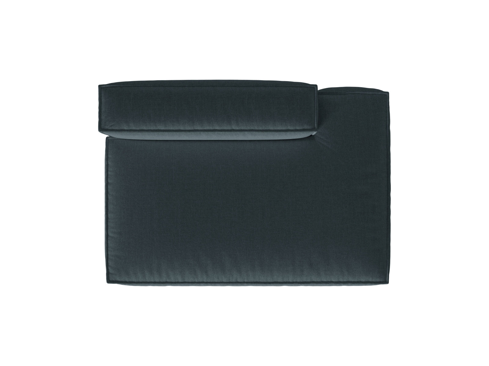 Nuria Modular Sofa rechts 3 Sitzer in Deep Petrol präsentiert im Onlineshop von KAQTU Design AG. Modulares Sofa ist von Micadoni