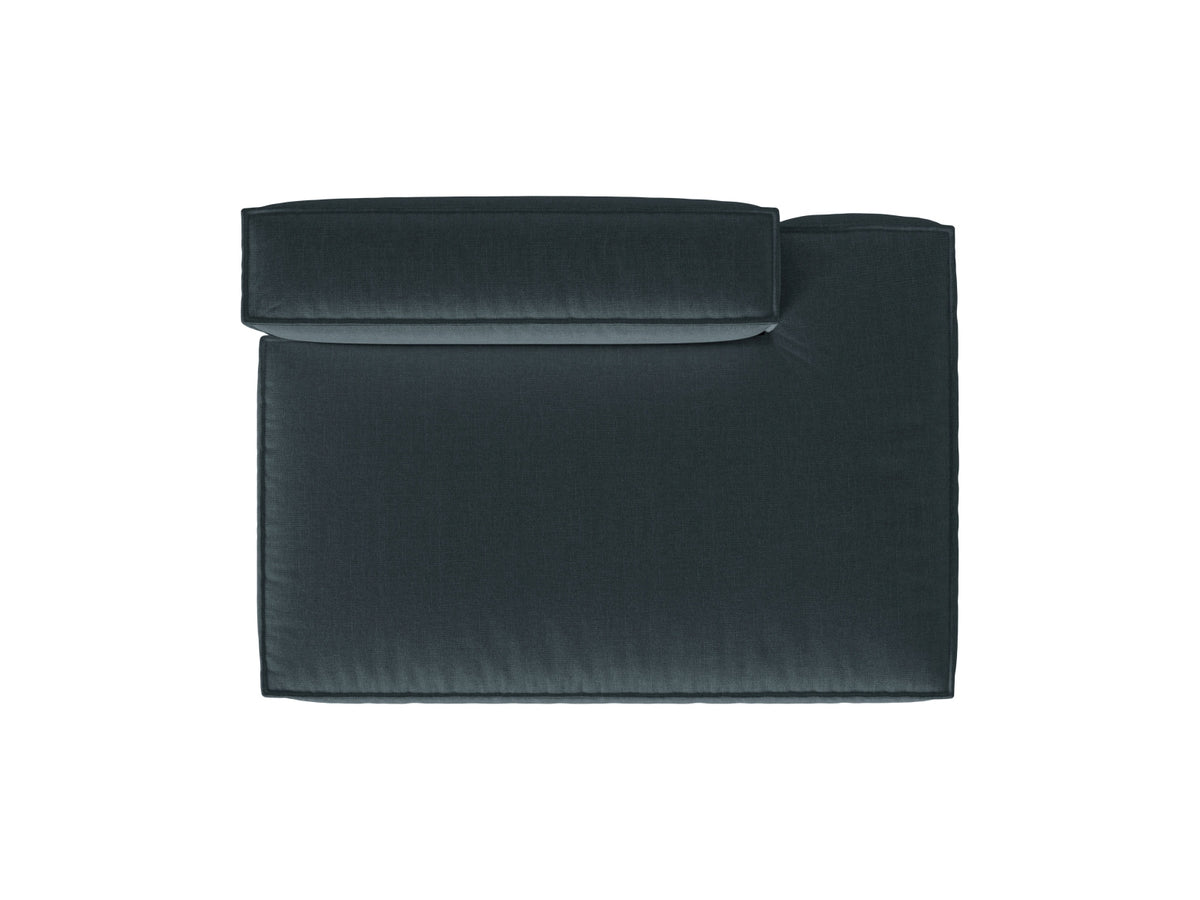 3-Sitzer Modular Sofa Open end rechts Nuria in Deep Petrol-Liberty präsentiert im Onlineshop von KAQTU Design AG. 3er Sofa ist von Micadoni