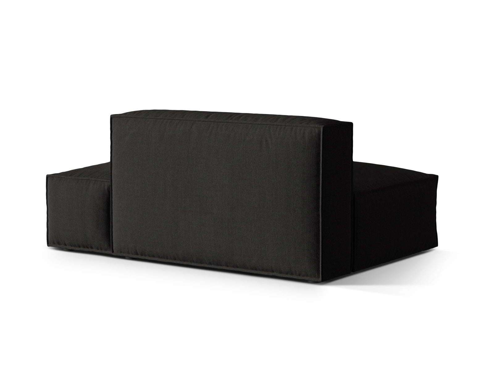 Nuria Modular Sofa rechts 3 Sitzer in Black präsentiert im Onlineshop von KAQTU Design AG. Modulares Sofa ist von Micadoni