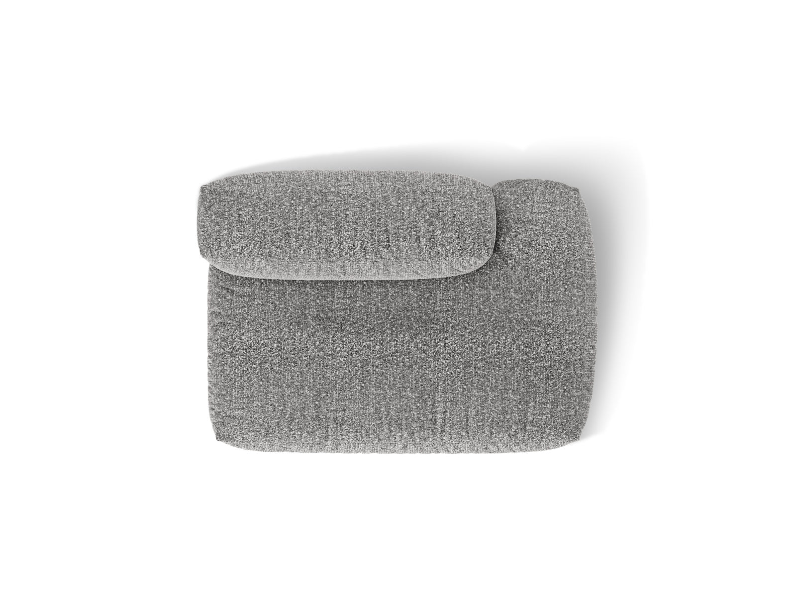 Stylisches 2-Sitzer Sofa Martina in zeitgemäßem Graphit, perfekt für vielseitige Wohnkonzepte und gemütliche Entspannungsmomente.