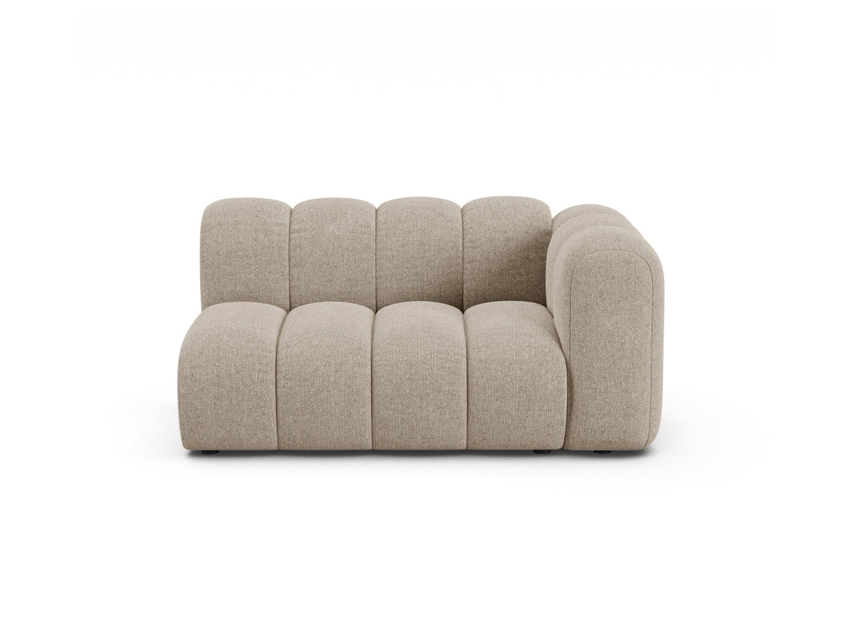 Lupine Modular Sofa rechts 2 Sitzer in Dark Beige-Eden präsentiert im Onlineshop von KAQTU Design AG. Modulares Sofa ist von Micadoni